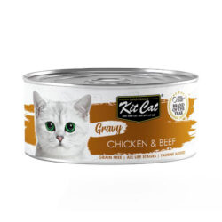 KitCat húmido - Em molho - Frango e Vitela