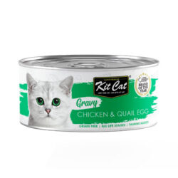KitCat húmido - Em molho - Frango com Ovo de Codorniz