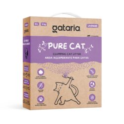 Gataria Pure Cat Areia ultra-aglomerante - Lavanda