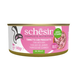 Schesir húmido ao natural (140g) - Atum e Presunto