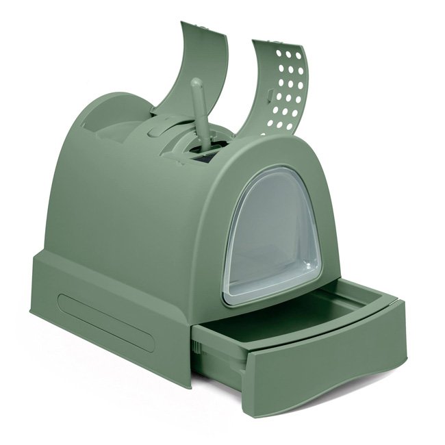 Caixa de areia ZUMA com tabuleiro removível p/ fácil limpeza - Image 8