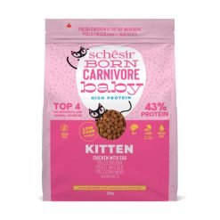 Schesir Born Carnivore Baby Kitten (Gatinhos) - Frango e Ovo