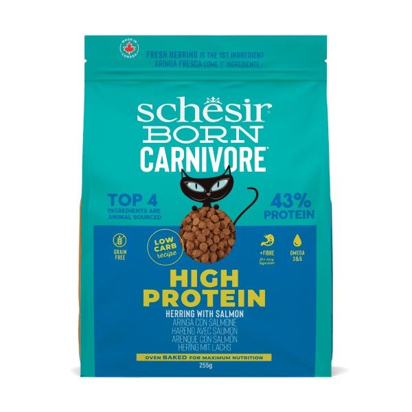 Schesir Born Carnivore (Gato adulto) - Arenque e Salmão