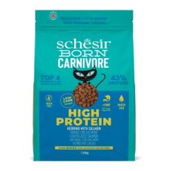 Alternative view of Schesir Born Carnivore (Gato adulto) - Arenque e Salmão