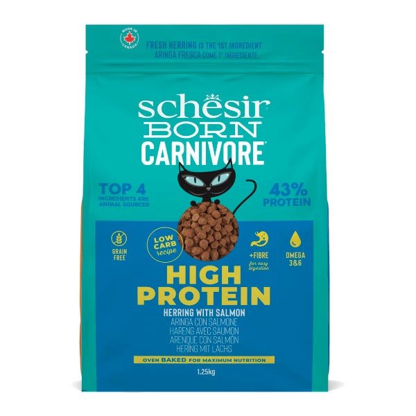 Schesir Born Carnivore (Gato adulto) - Arenque e Salmão - Image 2