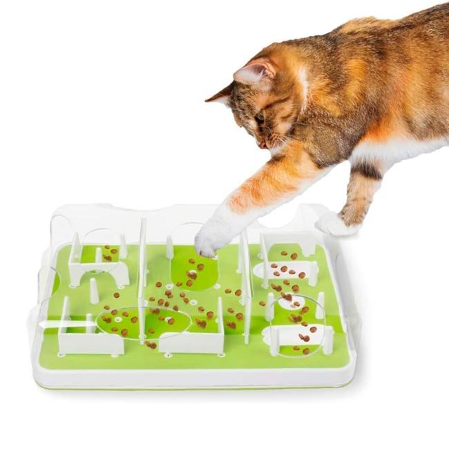 Comedouro interativo (All for Paws) Puzzle Cat Feeder - Image 3