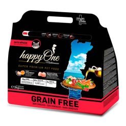 HappyOne Mediterraneum Gato Sénior (3 kg) - Carne fresca de aves