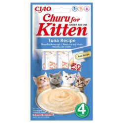 Churu Kitten Snack Líquido para Gatinhos (4x14g) - Atum