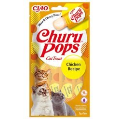 Churu Pops Snack Cremoso para Gatos (4x15g) - Frango