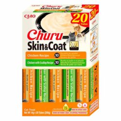Alternative view of Churu Skin&Coat Snack Líquido para Gatos (4x14g) - Frango