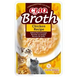 Ciao Broth alimento húmido em caldo (40g) - Frango