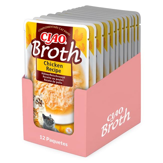 Ciao Broth alimento húmido em caldo (40g) - Frango - Image 2
