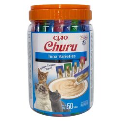 Churu Snack Líquido (Pack 50x14g) - Variedades com Atum