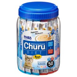 Churu Vet Diet snack líquido para estimular o apetite (50x14g)