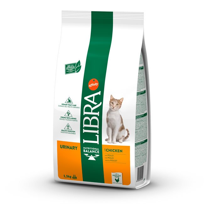 Libra Urinary Ração Gato - Frango