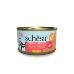 Schesir alimento húmido em patê (70g) - Sardinhas e Lagosta