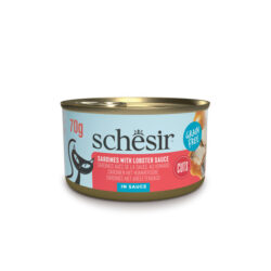 Schesir alimento húmido em molho (70g) - Sardinhas e Lagosta