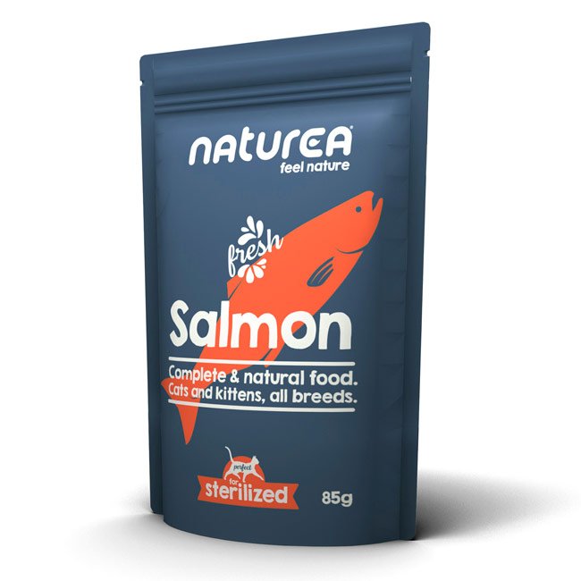 Naturea Wetfood alimento húmido completo (85g) - Salmão