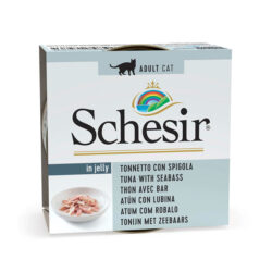 Schesir Complete alimento húmido em gelatina (85g) – Atum com Robalo - Image 5
