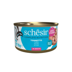 Schesir Complete alimento húmido em caldo (85g) - Atum