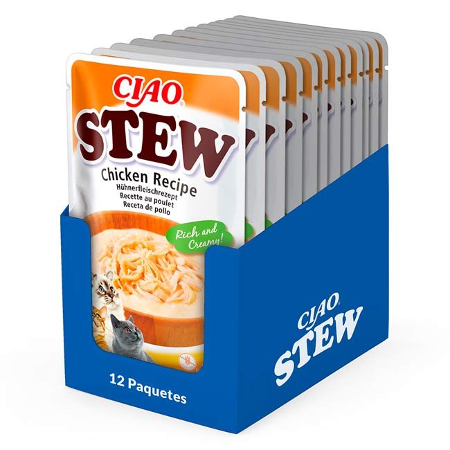 Ciao Stew alimento húmido estufado (40g) - Frango - Image 2