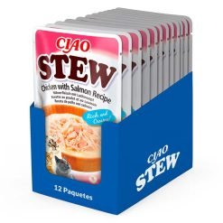 Alternative view of Ciao Stew alimento húmido estufado (40g) - Frango com Salmão