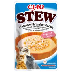 Ciao Stew alimento húmido estufado (40g) - Frango com Vieira