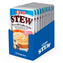 Alternative view of Ciao Stew alimento húmido estufado (40g) - Frango com Vieira