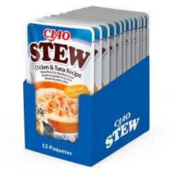Alternative view of Ciao Stew alimento húmido estufado (40g) - Frango com Atum