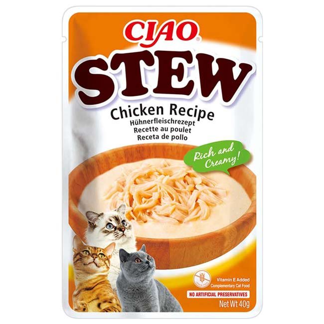 Ciao Stew alimento húmido estufado (40g) - Frango