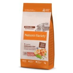 Alternative view of Nature's Variety No Grains para Gato Esterilizado - Salmão