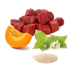 Alternative view of Puromenu Bigodes Felizes húmido completo em patê (100g) - Carne de Vaca