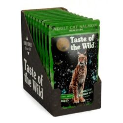 Taste of the Wild húmido (85g) para Gato Adulto – Salmão e Frango