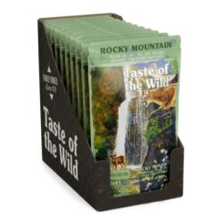 Alternative view of Taste of the Wild Rocky Mountain húmido (85g) em molho - Frango e Salmão