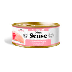 Dibaq Sense húmido Kitten para gatinhos (70g) - Frango com maçã