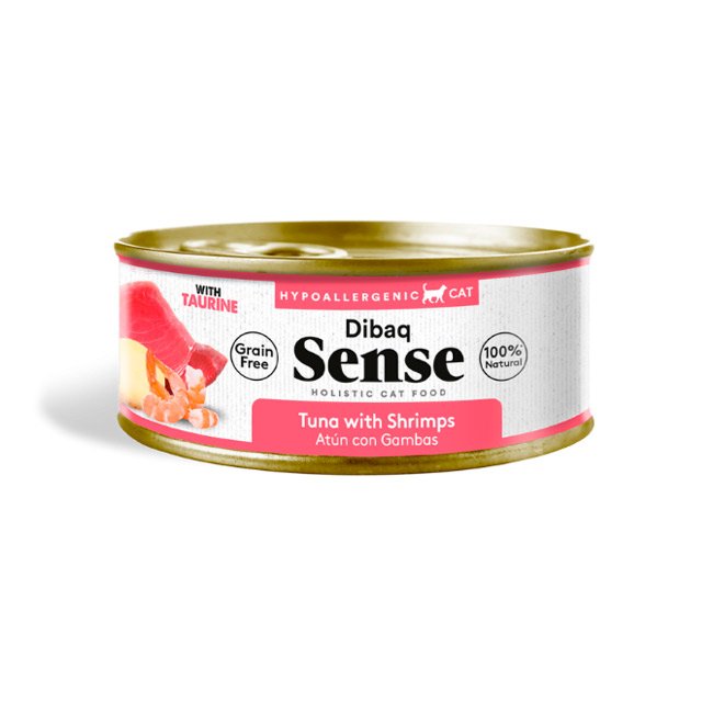 Dibaq Sense húmido (70g) - Atum com Camarão