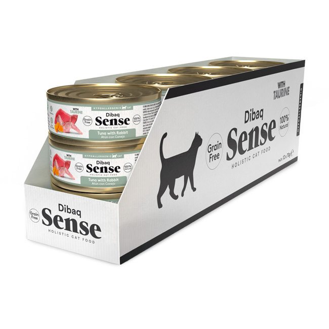 Dibaq Sense húmido (70g) - Atum com Coelho - Image 2