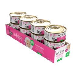 Schesir Complements alimento húmido em gelatina (70g) – Frango com Presunto
