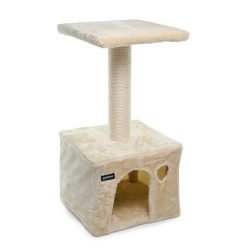Arranhador MÉLI c/ toca e plataforma 70 cm