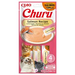Churu Salmon snack líquido (4x14g) - Salmão