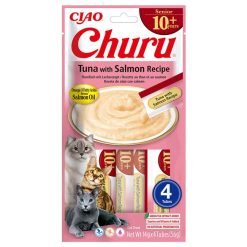Churu Sénior snack líquido (4x14g) - Atum com Salmão