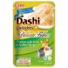 Dashi Delights Delicate Flakes alimento húmido em gelatina (40g) - Frango com Atum e Vieira