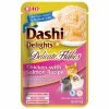 Dashi Delights Delicate Flakes alimento húmido em gelatina (40g) - Frango com Salmão