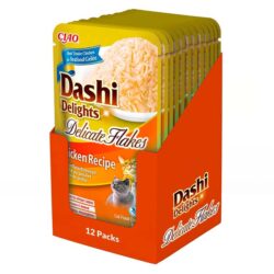 Dashi Delights Delicate Flakes alimento húmido em gelatina (40g) – Frango