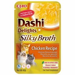 Dashi Delights Silky Broth alimento húmido em caldo (40g) - Frango