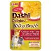 Dashi Delights Silky Broth alimento húmido em caldo (40g) - Frango com Atum e Salmão