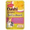 Dashi Delights Silky Broth alimento húmido em caldo (40g) - Frango com Salmão