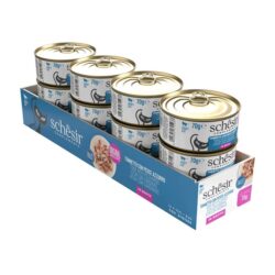Schesir Complements alimento húmido em caldo (70g) - Atum com Sardinhas - Image 4