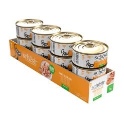 Schesir Complements alimento húmido em gelatina (70g) – Atum com Aloé