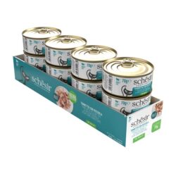 Schesir Complements alimento húmido em gelatina (70g) – Atum com Charuteiro